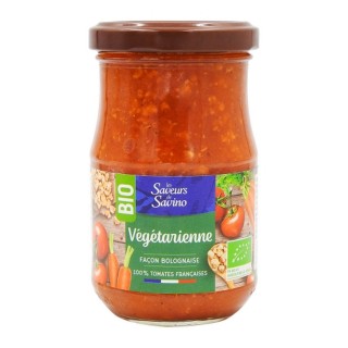 Sauce végétarienne façon bolognaise BIO - Pot 200g