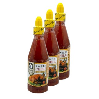 Lot 3x Sauce sweet chili - Bouteille 435ml