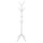 Porte-manteau Gary sur 4 pieds en MDF avec 8 accroches - Blanc