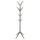 Porte-manteau Gary sur 4 pieds en MDF avec 8 accroches - Gris taupe