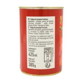 Lot 3x Pulpe de tomate en dés - Boîte 385g