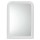 Miroir moulures 73x104 cm - Blanc