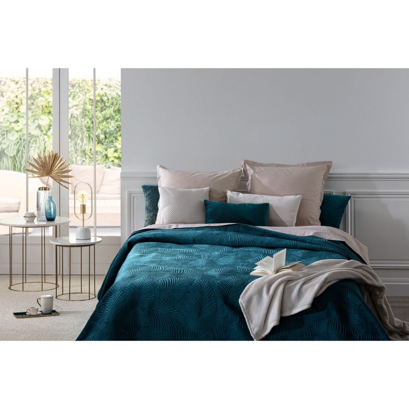 Plaid en Microfibre uni - 230x180 cm - Gris