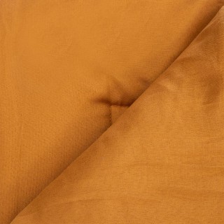 Edredon en polyester effet velours Sonia - 180x80 - Jaune Ocre