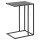 Table d'appoint ou bout de canapé en MDF et métal - Noir