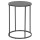 Table d'appoint ou bout de canapé rond en MDF et métal Diam.45cm - Noir