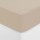 Drap Housse bonnet 30 cm 100% coton 2 Places 140x190 cm - Beige