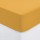 Drap Housse bonnet 30 cm 100% coton 2 Places 140x190 cm - Jaune Ocre