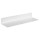 Etagère murale 1 tablette en métal - L.50cm x H.7cm - Blanc