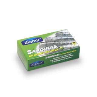 Sardines à l'huile d'olive - Boîte 125g