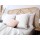 Drap housse - 100% coton lavé 57 fils - 160 x 200 cm - Blanc