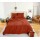 Parure de lit - Double gaze de coton - 240 x 260 cm - Ocre