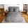 Parure de lit - 100% microfibre lavée - 240 x 260 cm - Anthracite