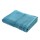 Drap de bain DAYTA - Eponge unie 500 g/m² - 90 x 150 cm - Bleu paon