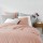 Drap housse GRANA - 100% Coton - 140 x 190 cm - Rose